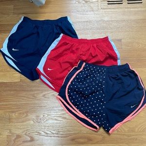 Bundle 3 Nike running shorts
